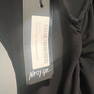 Nasty Gal black bodycon dress. Never worn brand new!